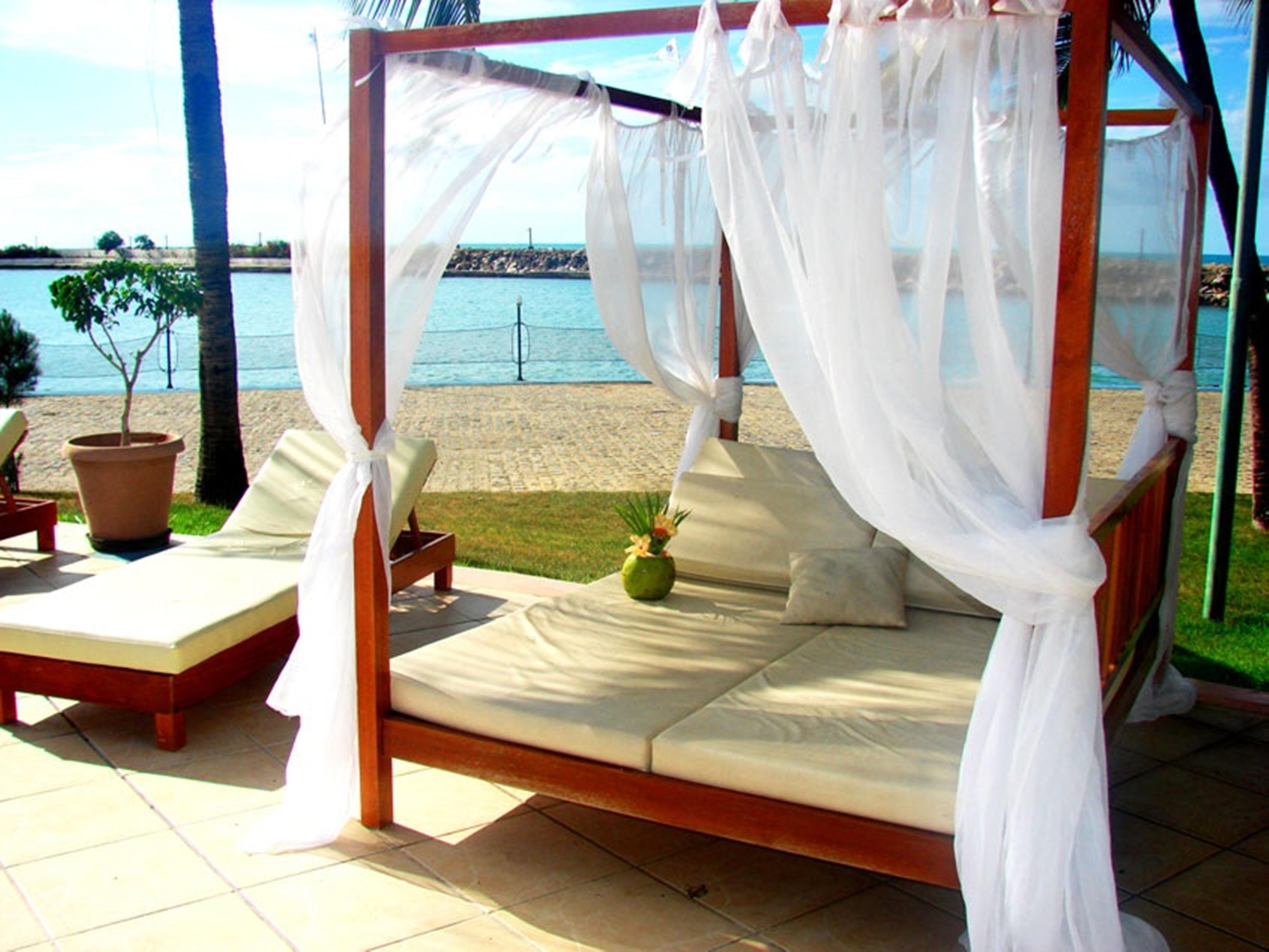 Marina Park Hotel Fortaleza  Exterior foto A daybed