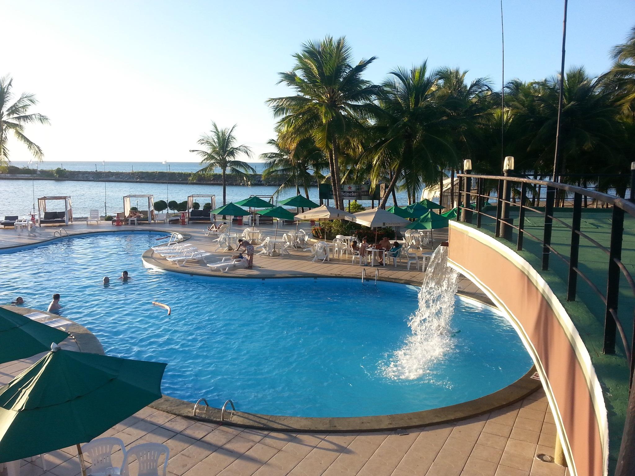 Marina Park Hotel Fortaleza  Exterior foto The pool at the resort