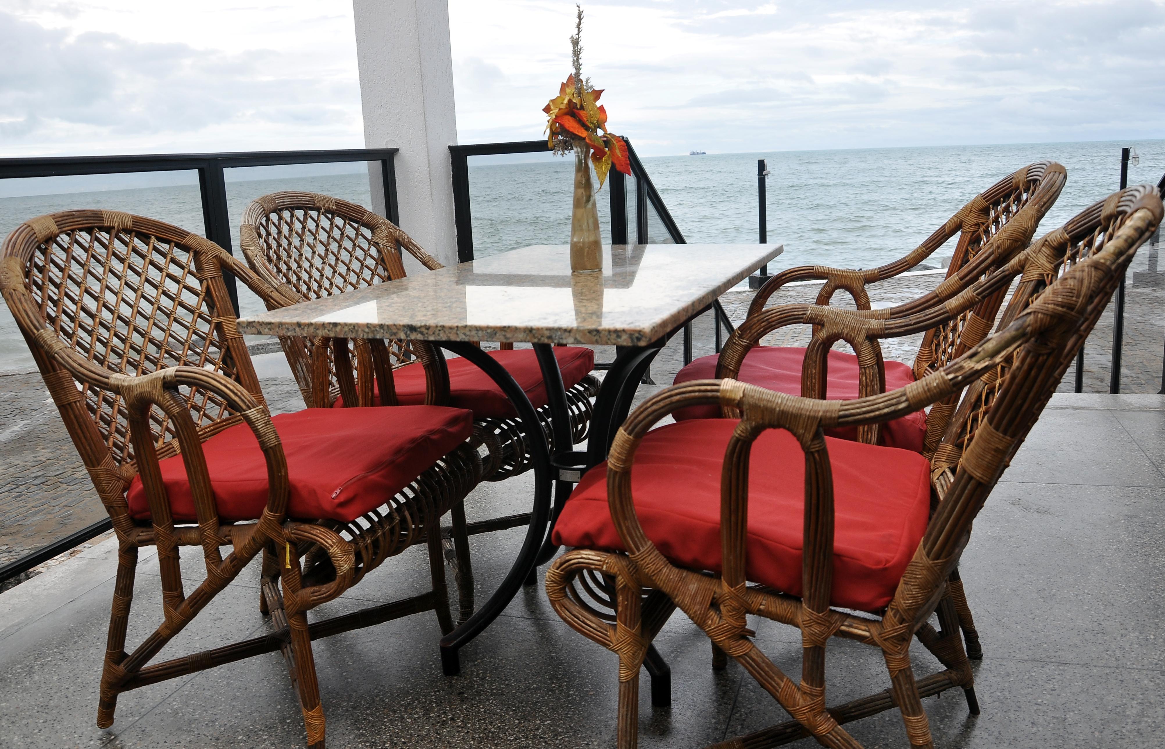 Marina Park Hotel Fortaleza  Exterior foto Bamboo furniture